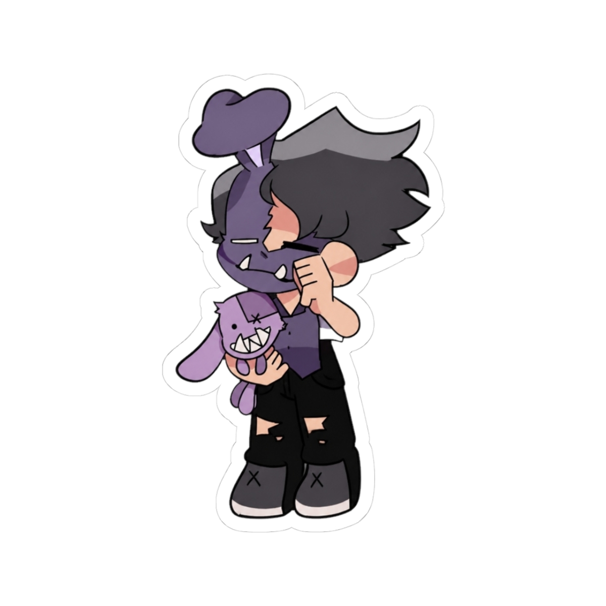 corpse husband face Sticker
