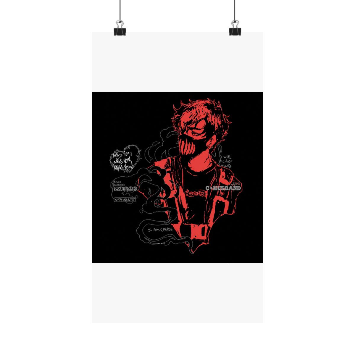 Corpse Husband Design | I will incite chaos - alternate angle 1, merchandise
