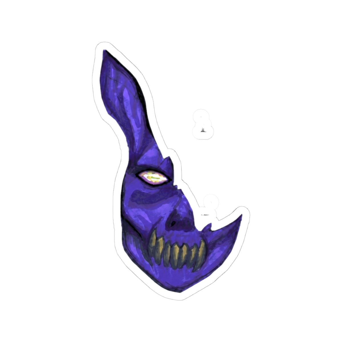 Corpse Husband Mask w/ name - alternate angle 1, merchandise