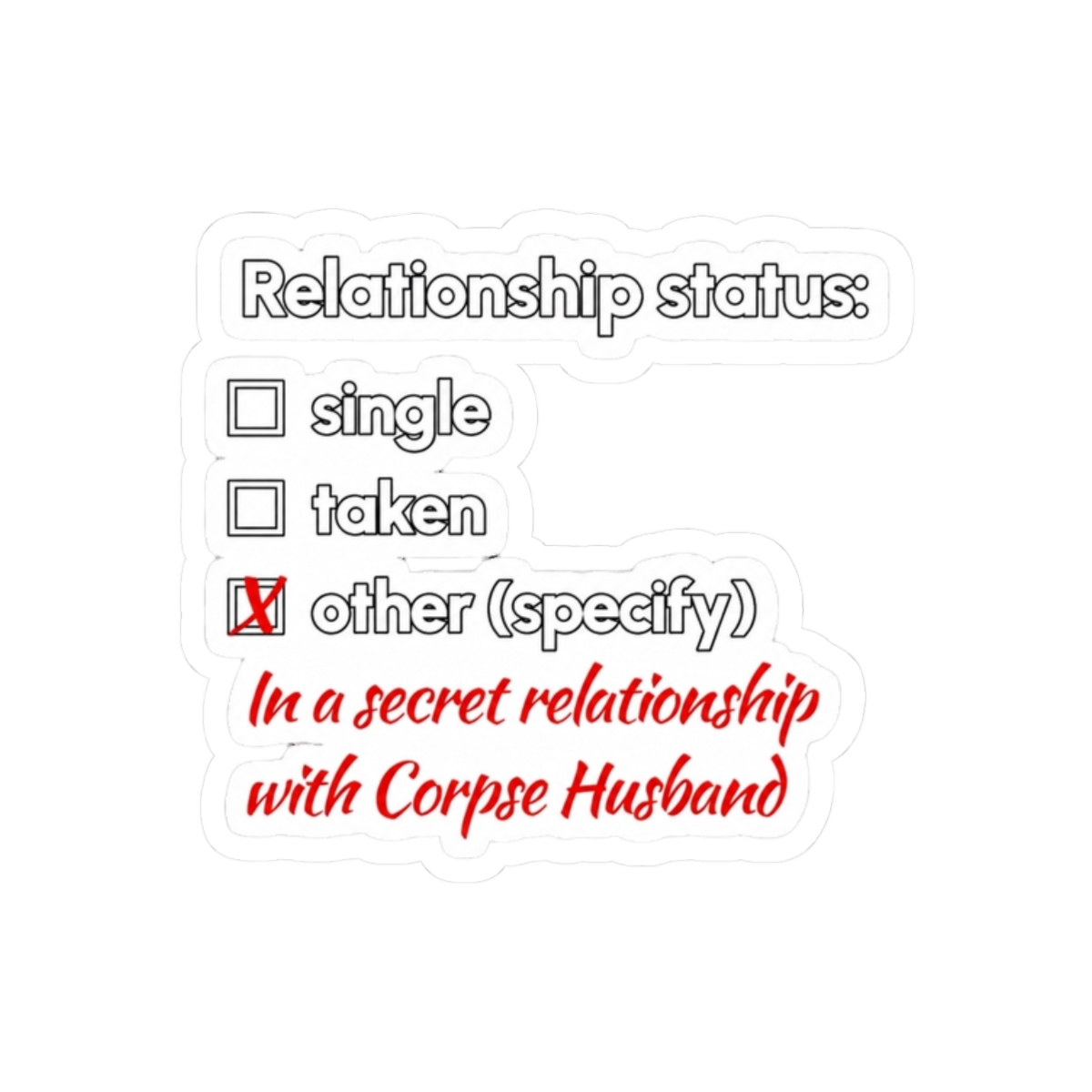 Corpse Husband - Relationship 2 - alternate angle 3, merchandise