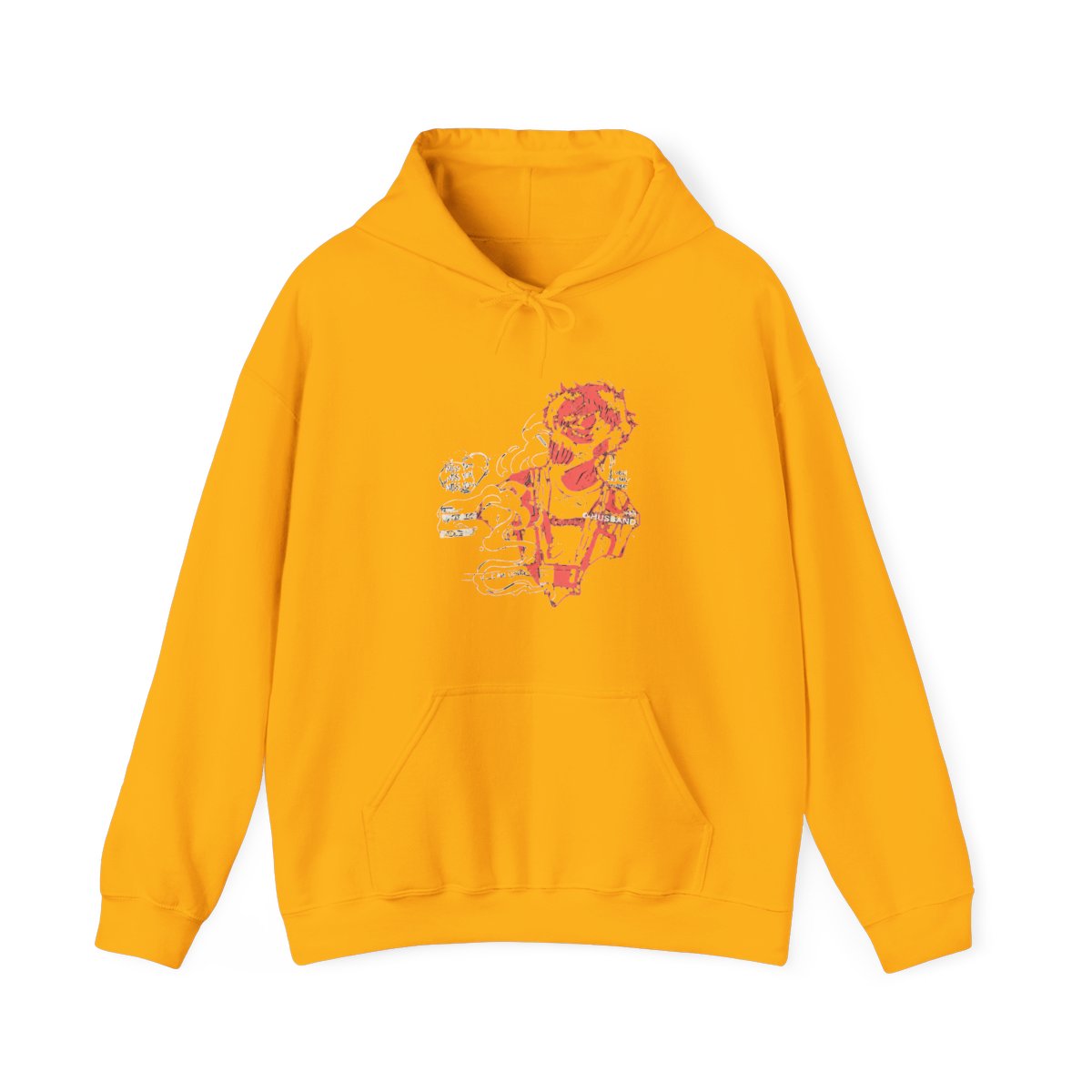 Corpse Husband Miss You Anime Hoodie Medium Black Acid Wash Pullover I Am Corpse - alternate angle 2, merchandise