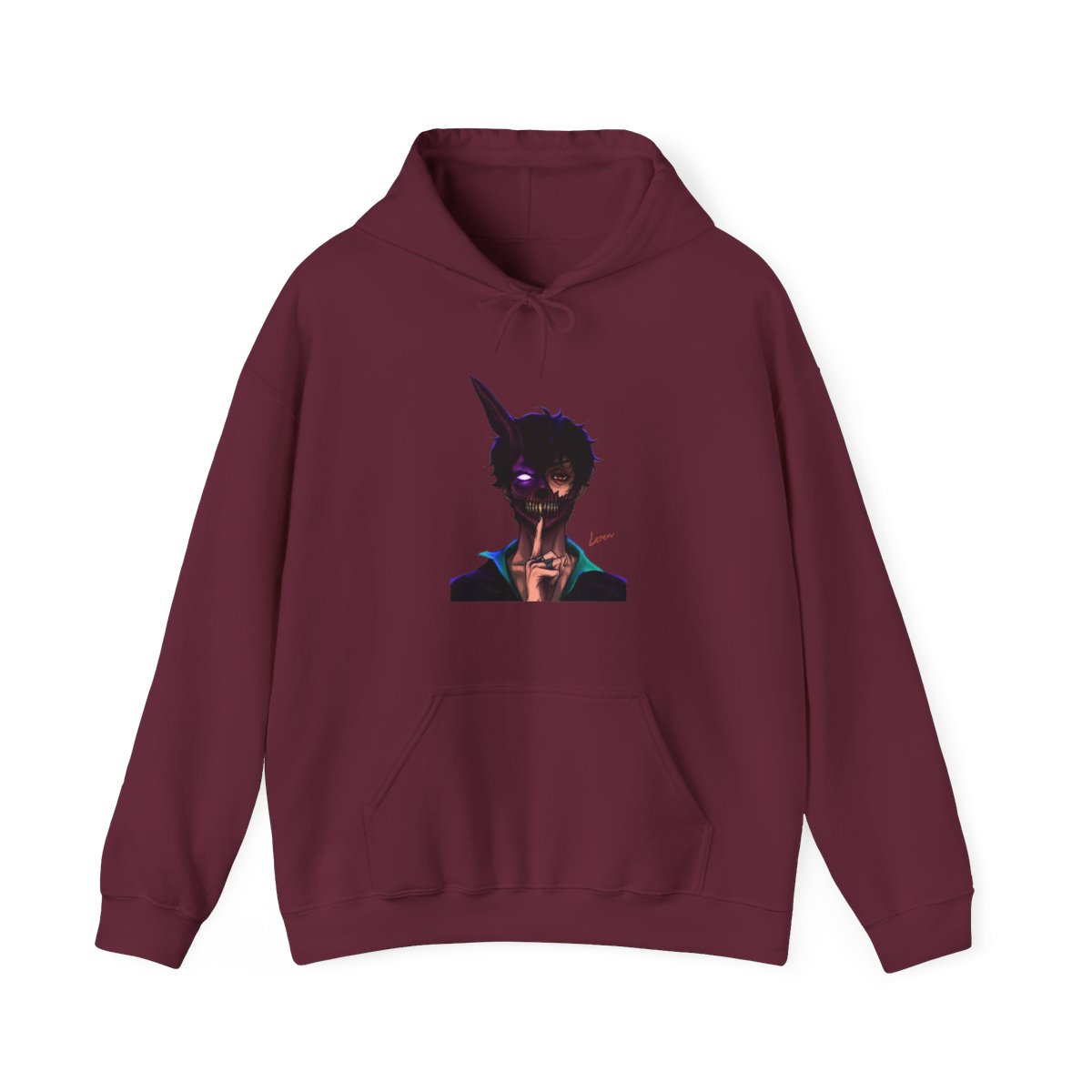 Corpse Husband Face Hoodie - For Men or Women - Maxxtees.com - alternate angle 2, merchandise