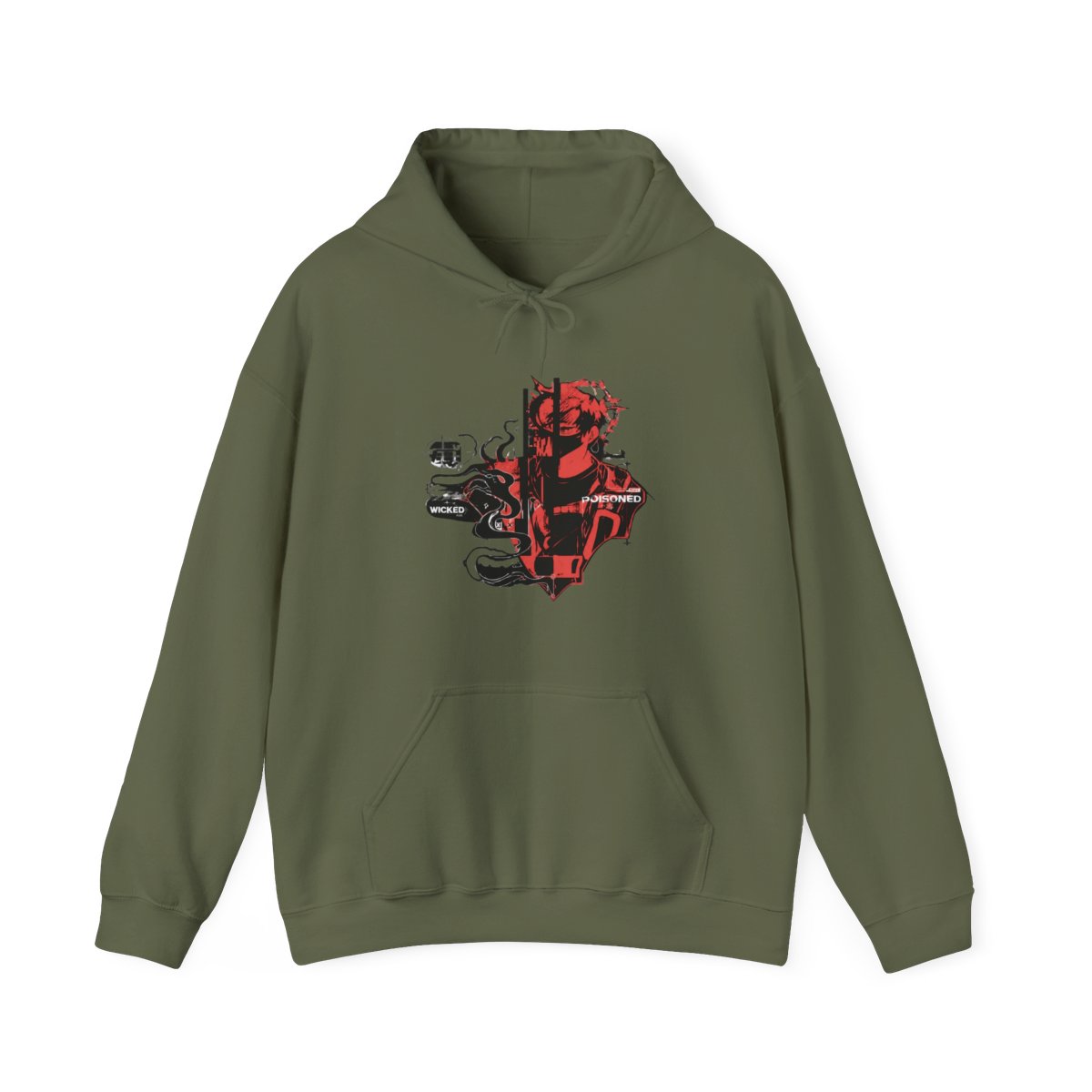 Corpse Husband Hoodies - Miss You Hoodie Pullover Hoodie RB2605 | Corpse Husband Store - Official Corpse Husband Merchandise Shop - alternate angle 4, merchandise