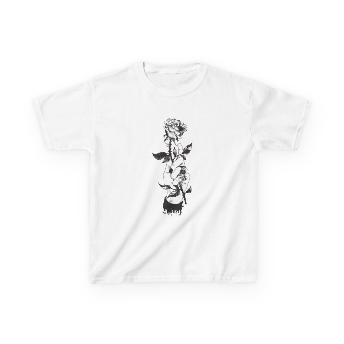 Rose for Corpse Kids T-Shirt | Corpse Husband - Official T-Shirts merchandise